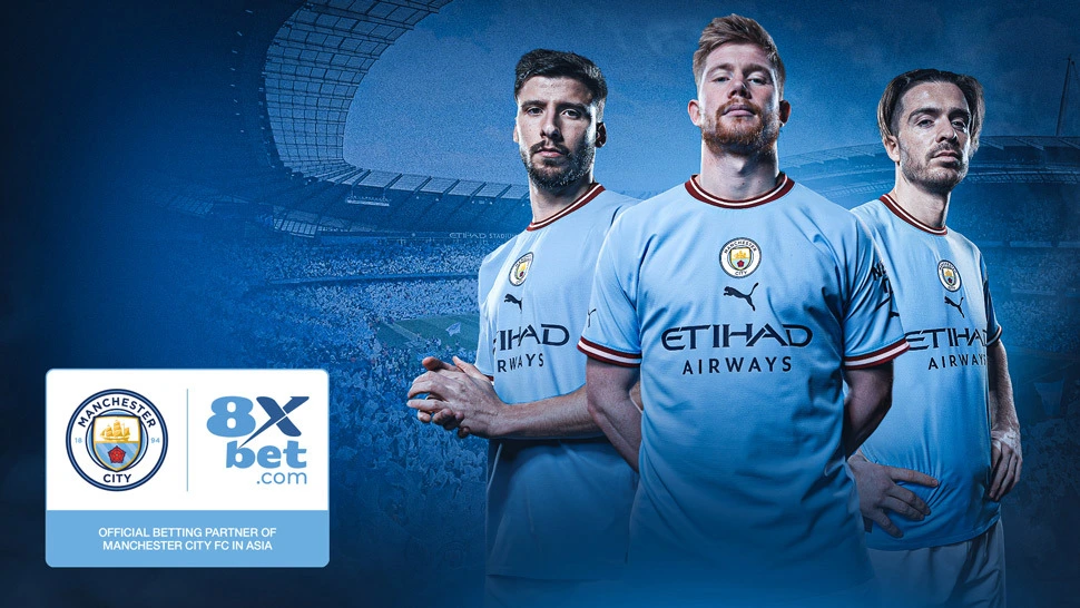 Jersey Man City Berlogo 8XBET