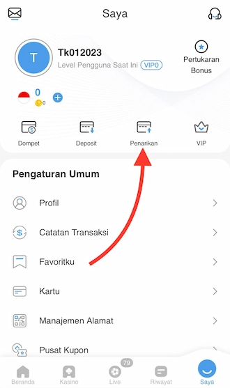 Penarikan 5